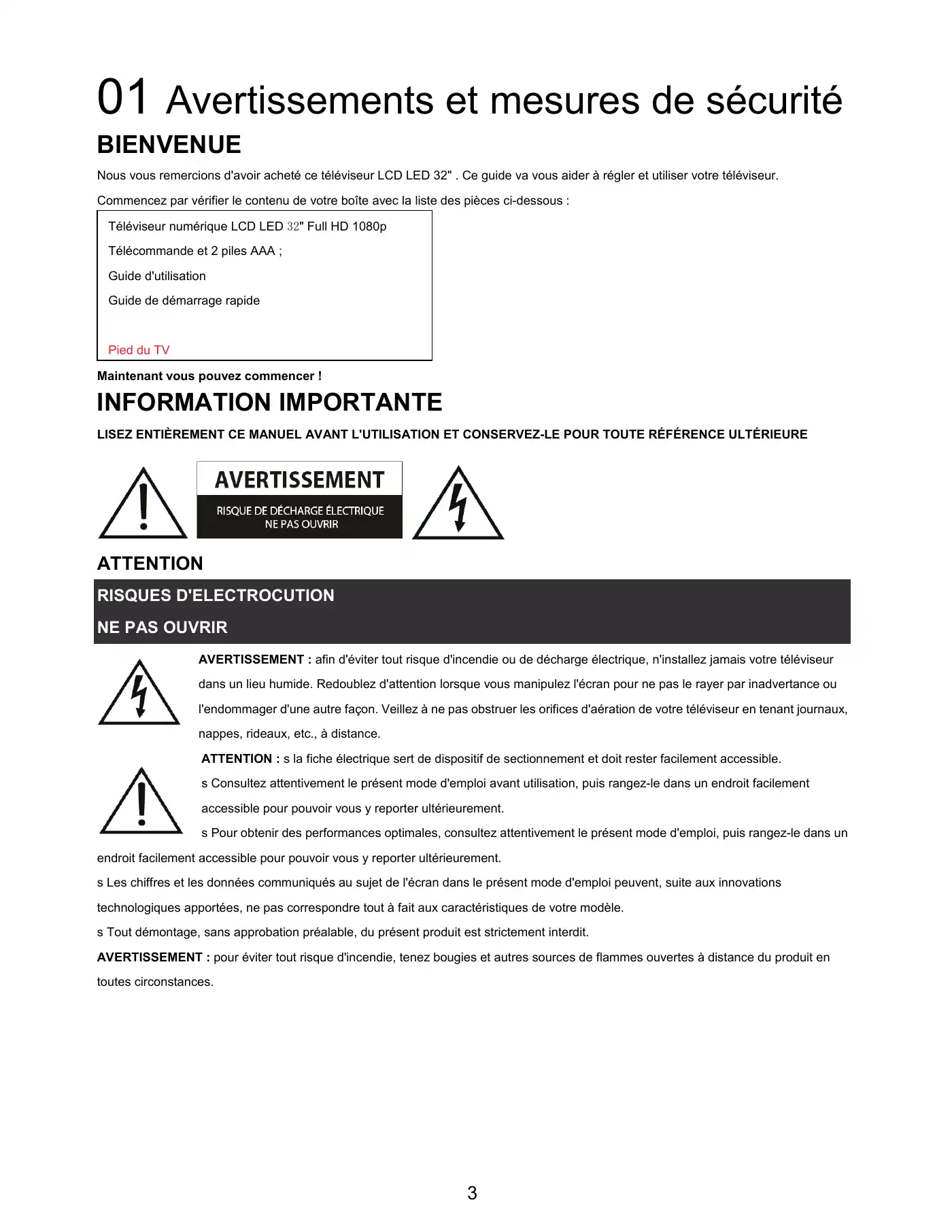 Haier LET32T1000HFM User Manual Manual pdf 65 page image