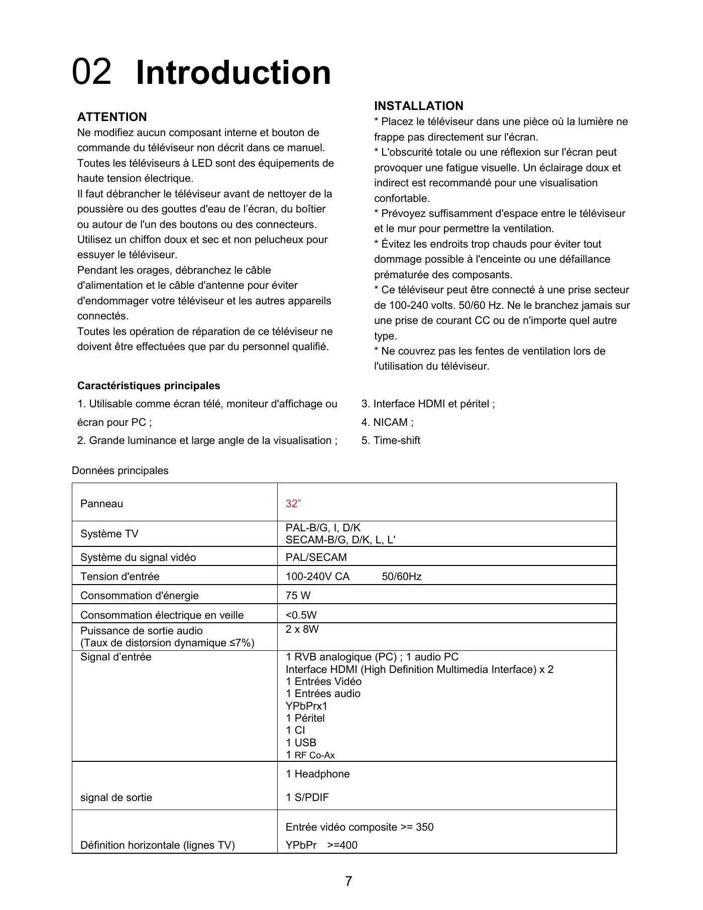 Haier LET32T1000HFM User Manual Manual pdf 69 page image