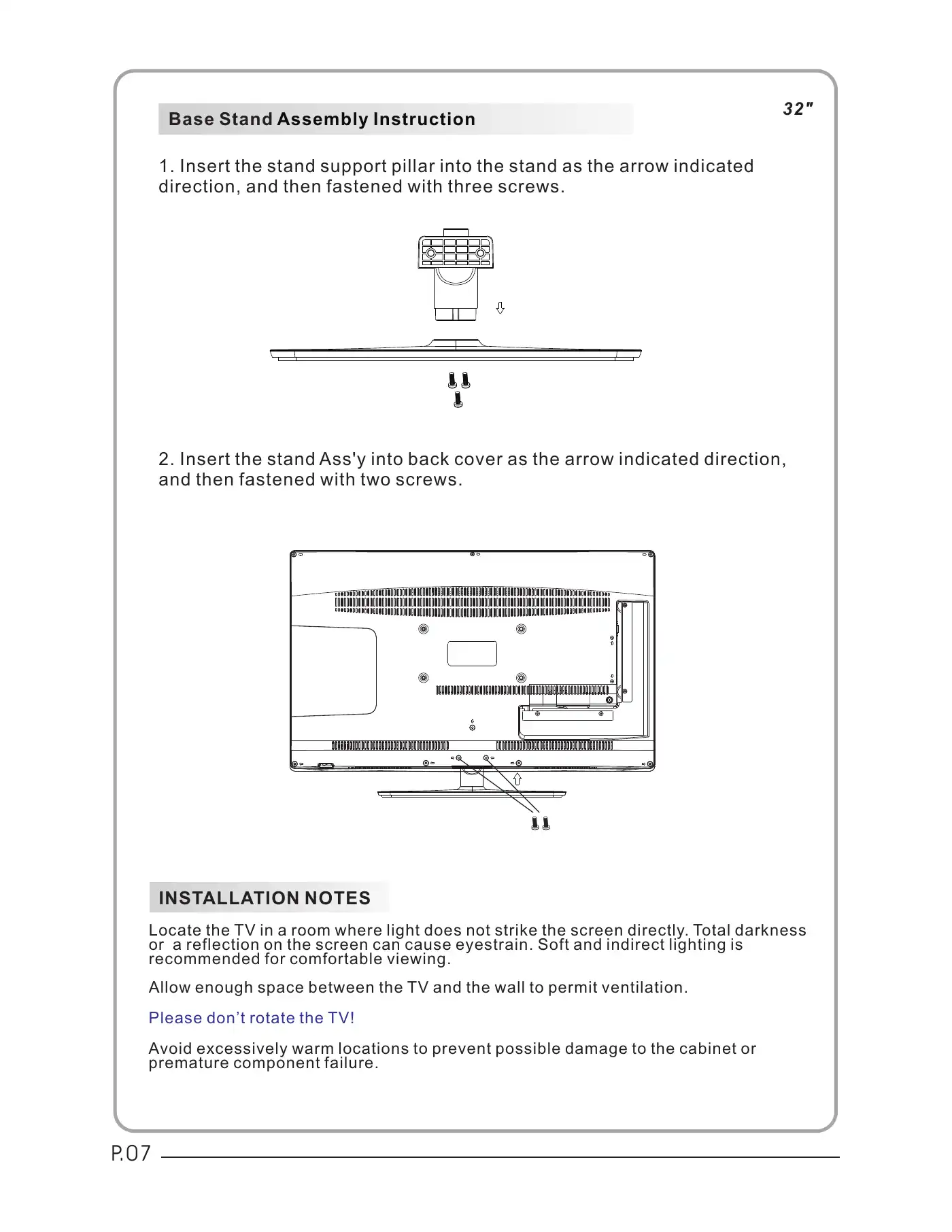 Haier LET32T1000HFM User Manual Manual pdf 8 page image