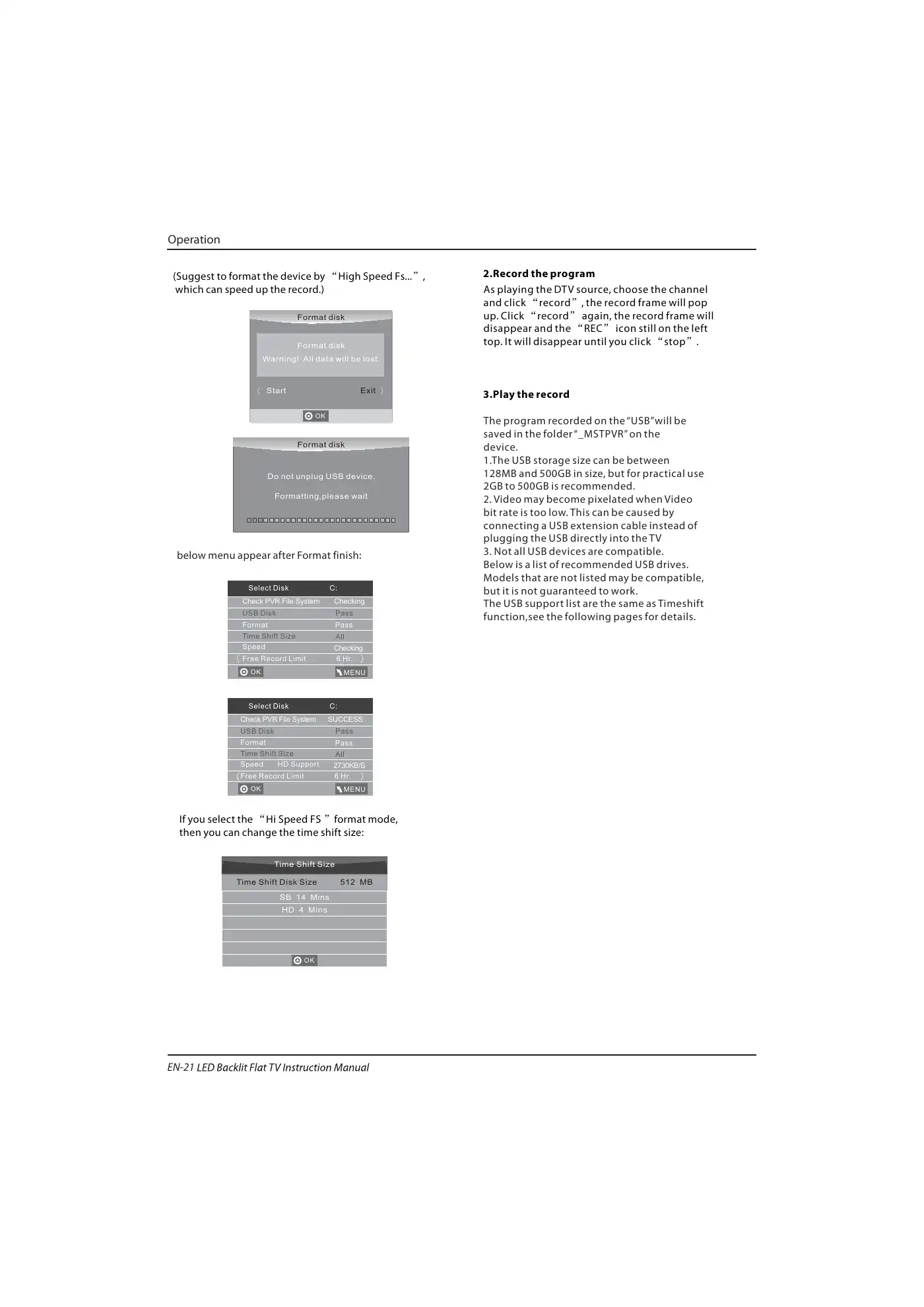 Haier LET46C800HF Instruction Manual Manual pdf 22 page image