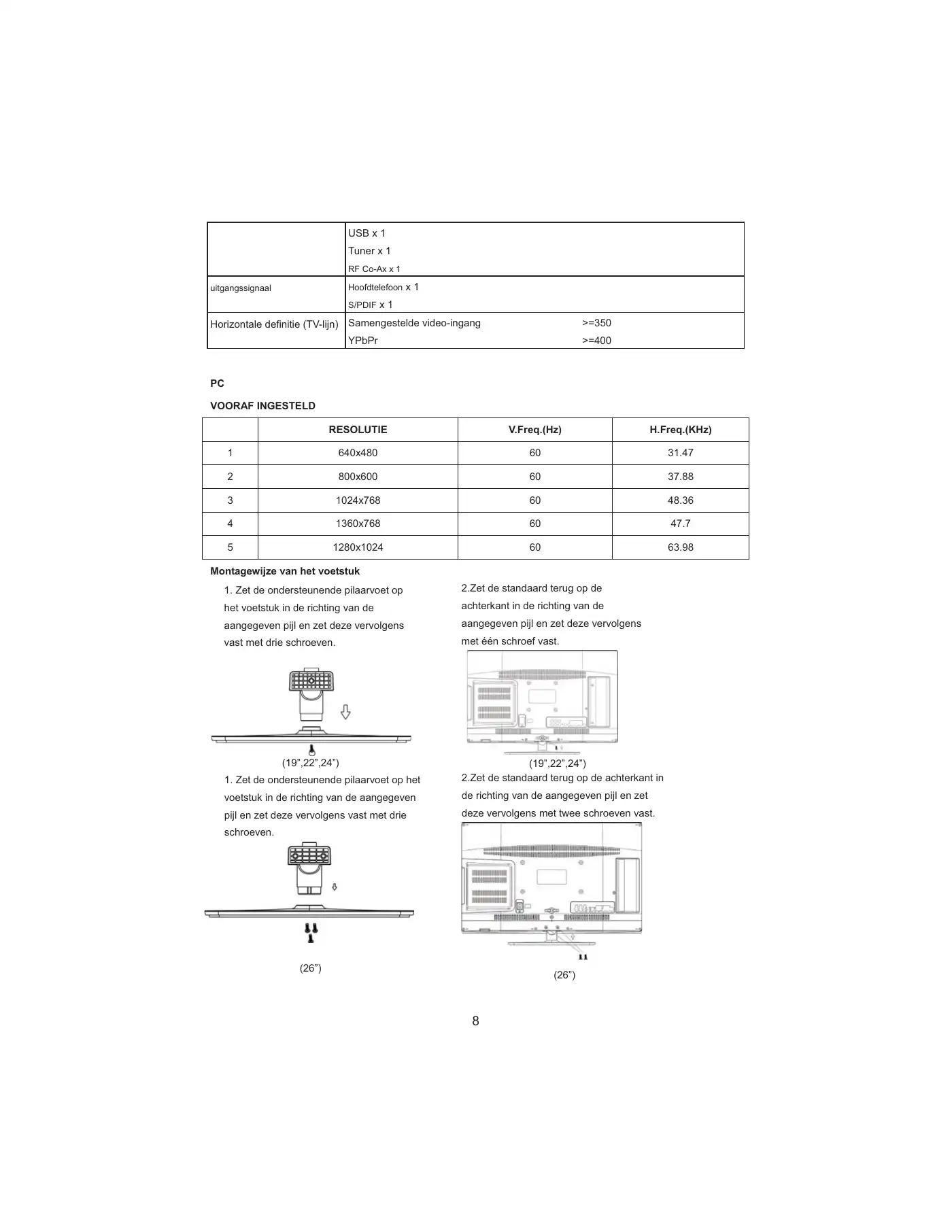 Haier LEY19T1000H User Manual Manual pdf 126 page image