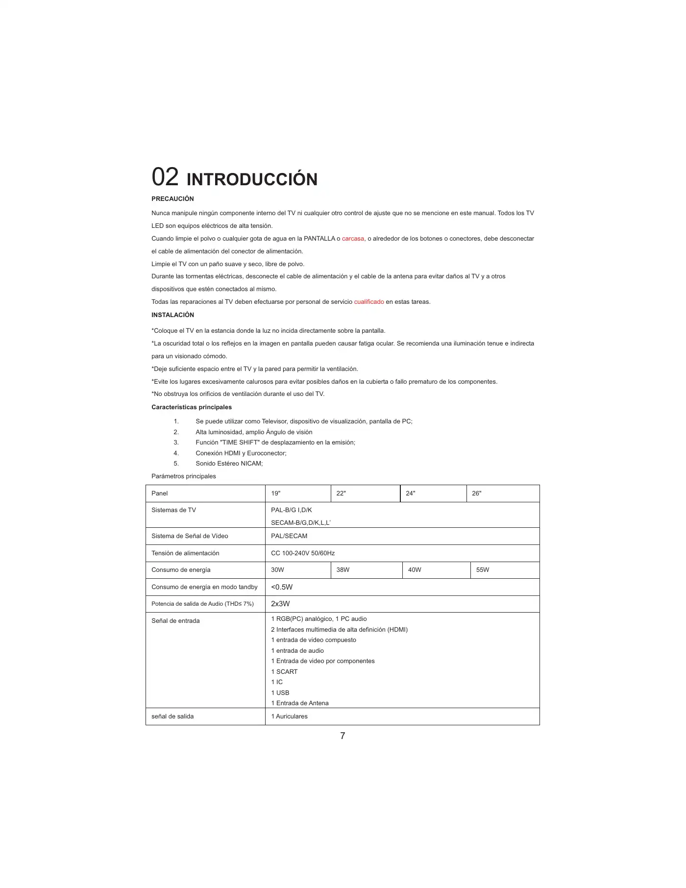 Haier LEY19T1000H User Manual Manual pdf 171 page image