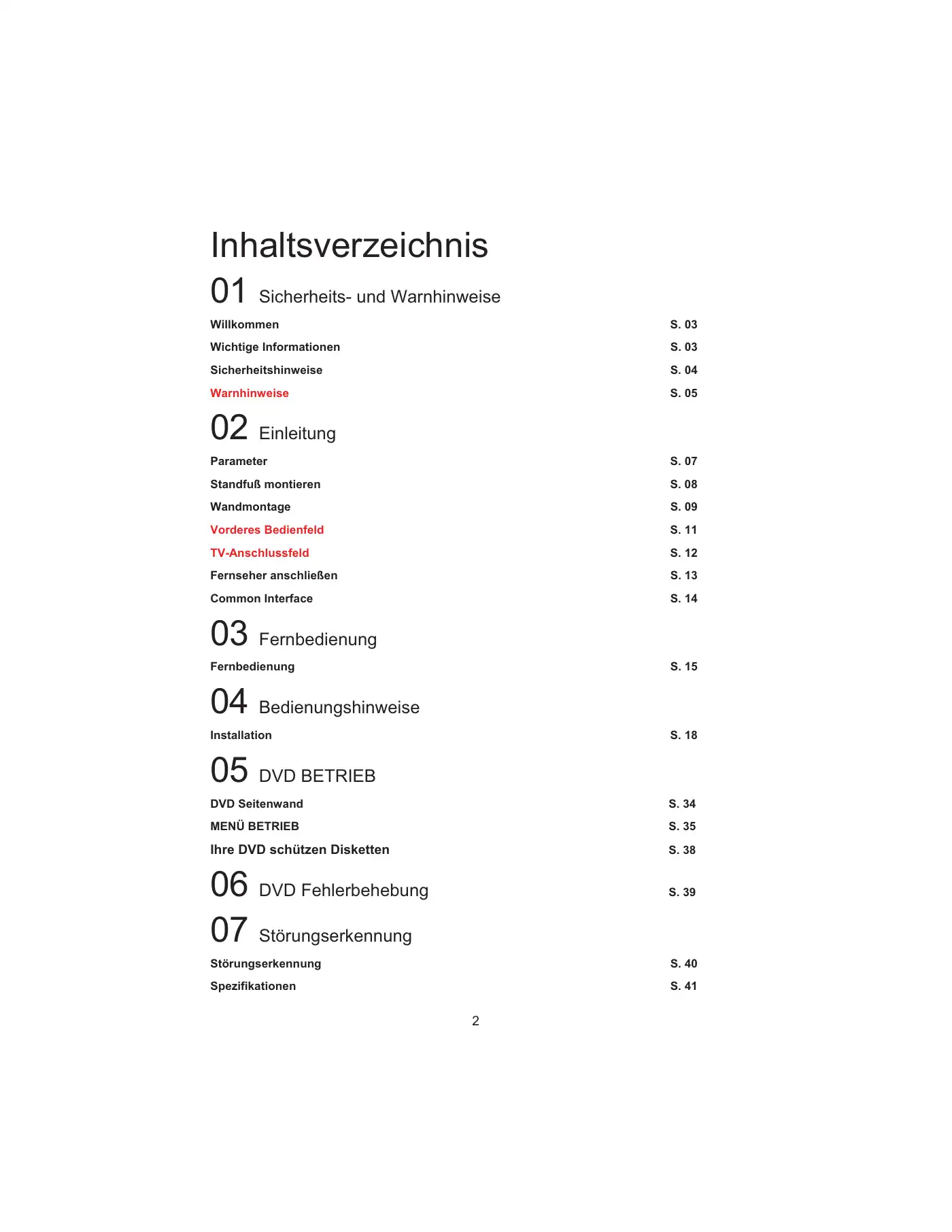 Haier LEY19T1000H User Manual Manual pdf 37 page image