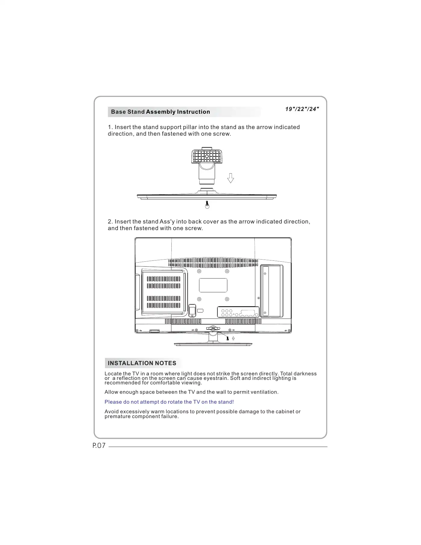 Haier LEY19T1000H User Manual Manual pdf 8 page image