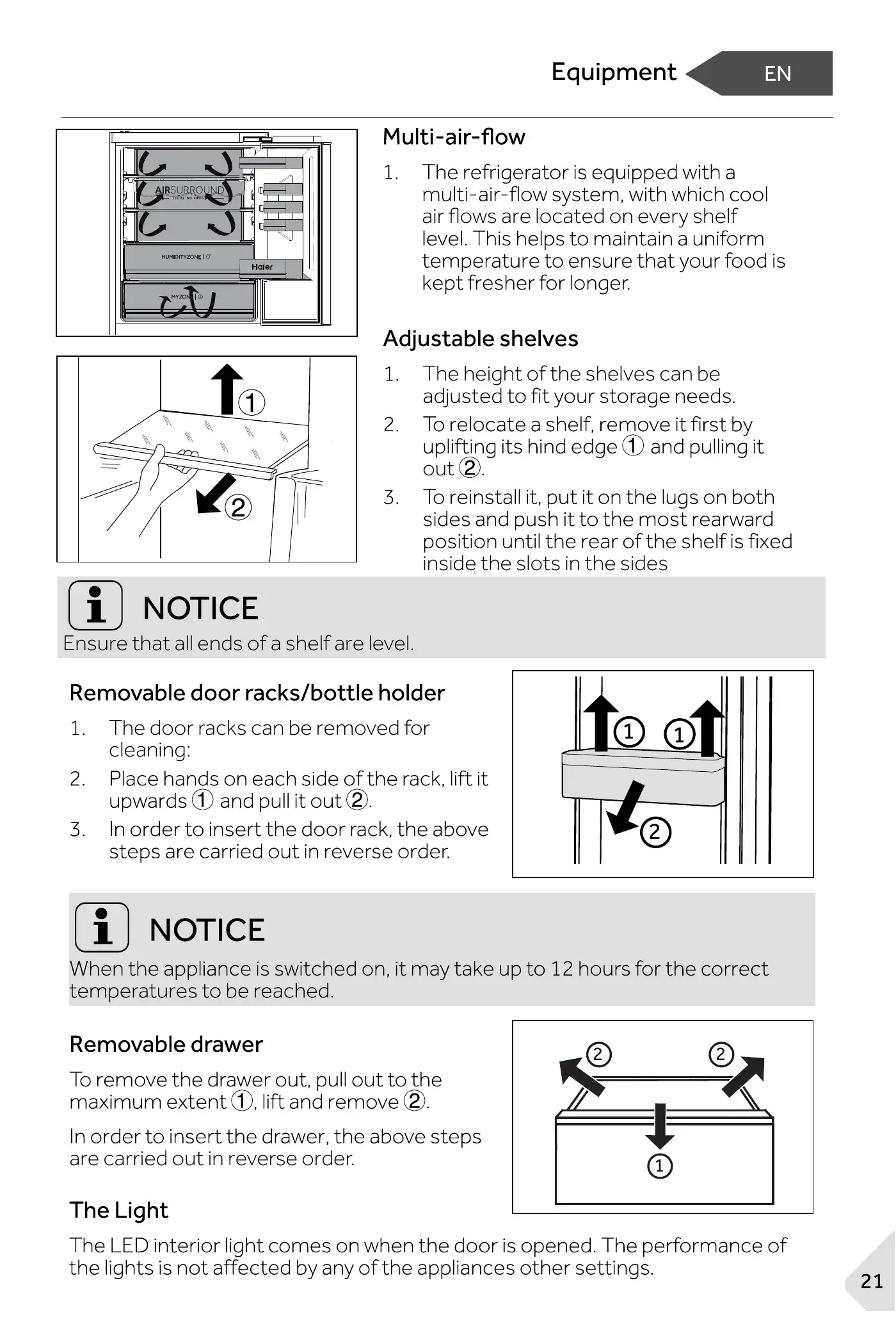 Haier HBW7518BT User Manual Manual pdf 19 page image