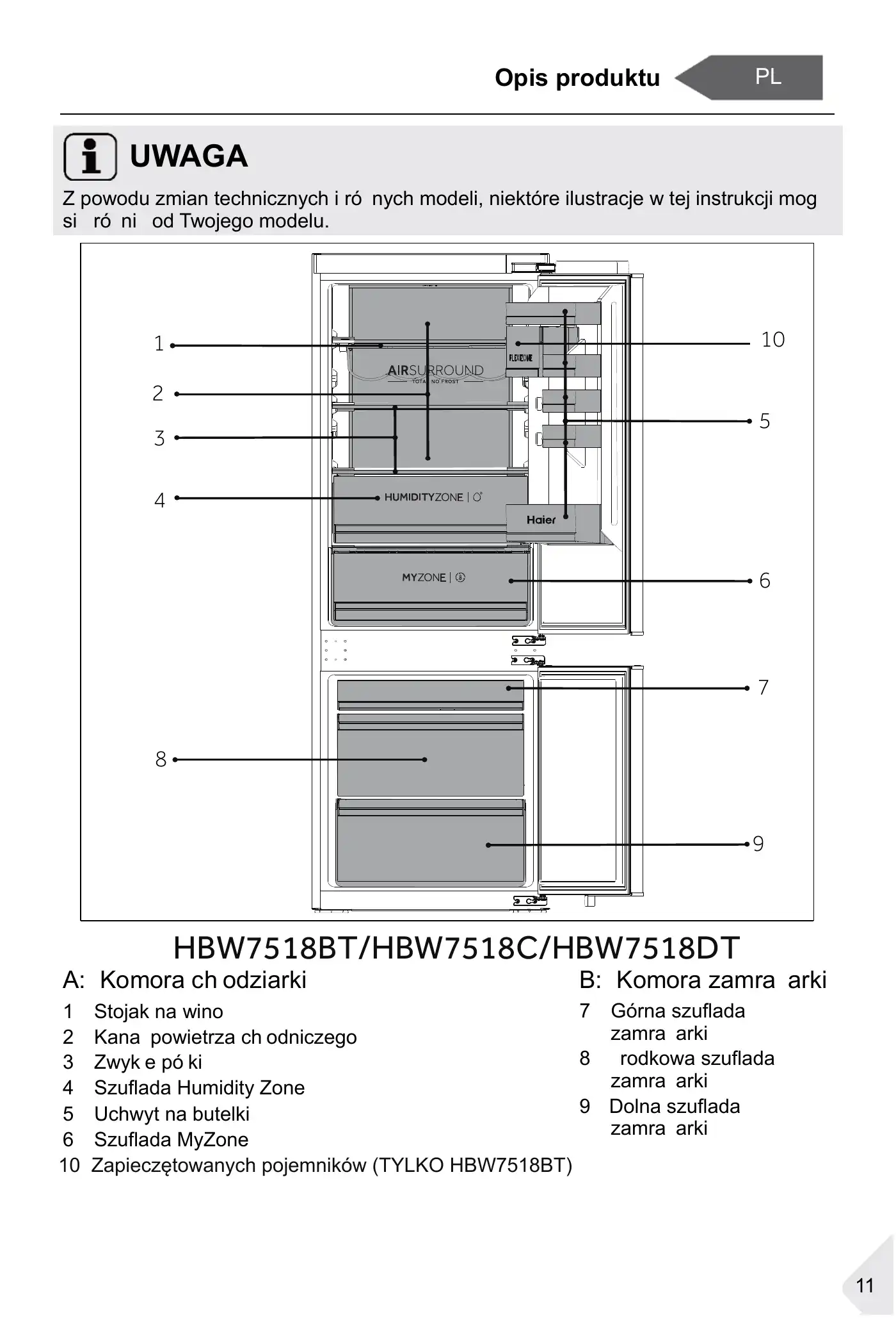 Haier HBW7518BT User Manual Manual pdf 344 page image
