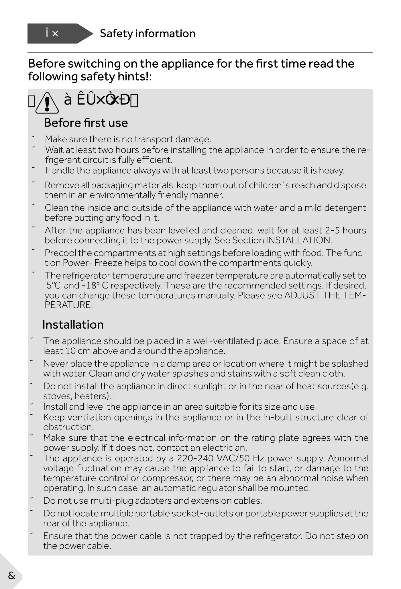 Haier HBW7518BT User Manual Manual pdf 6 page image