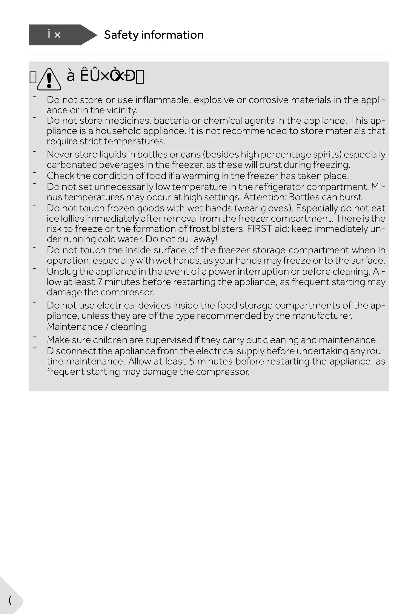 Haier HBW7518BT User Manual Manual pdf 8 page image