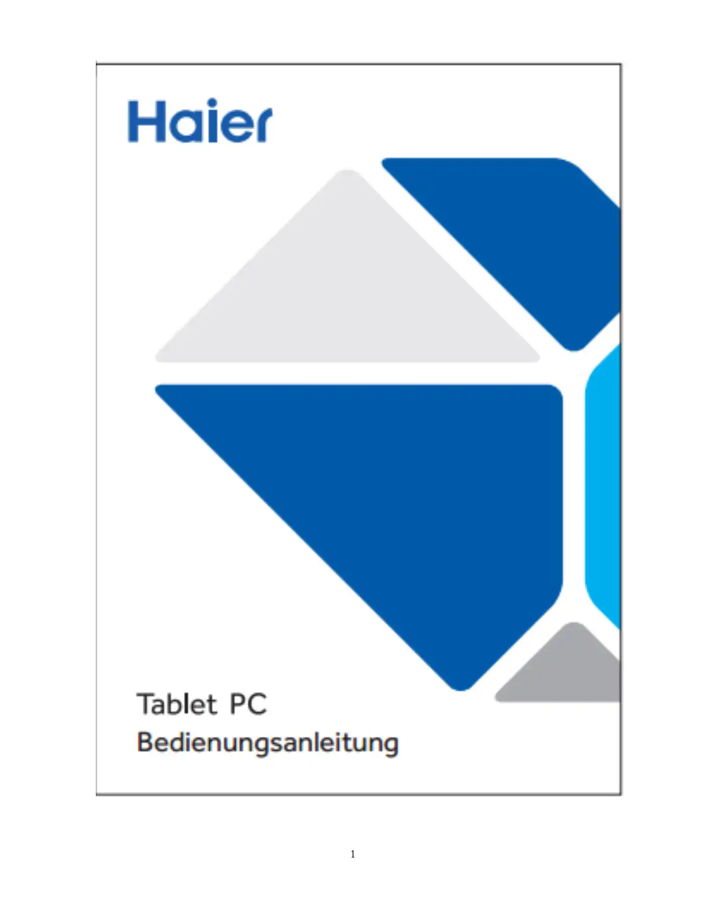 Haier PAD702 Manual Manual pdf 1 page image