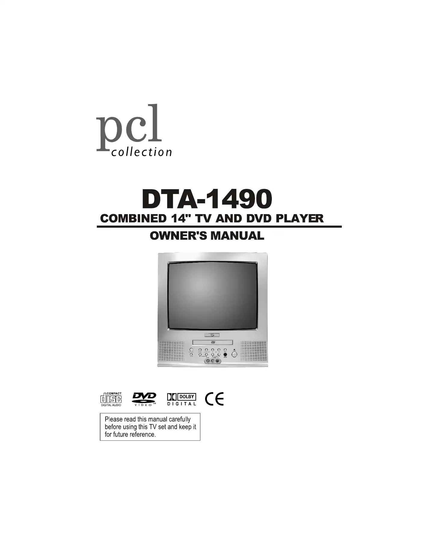 Haier DTA-1490 Owner's Manual Manual pdf 1 page image