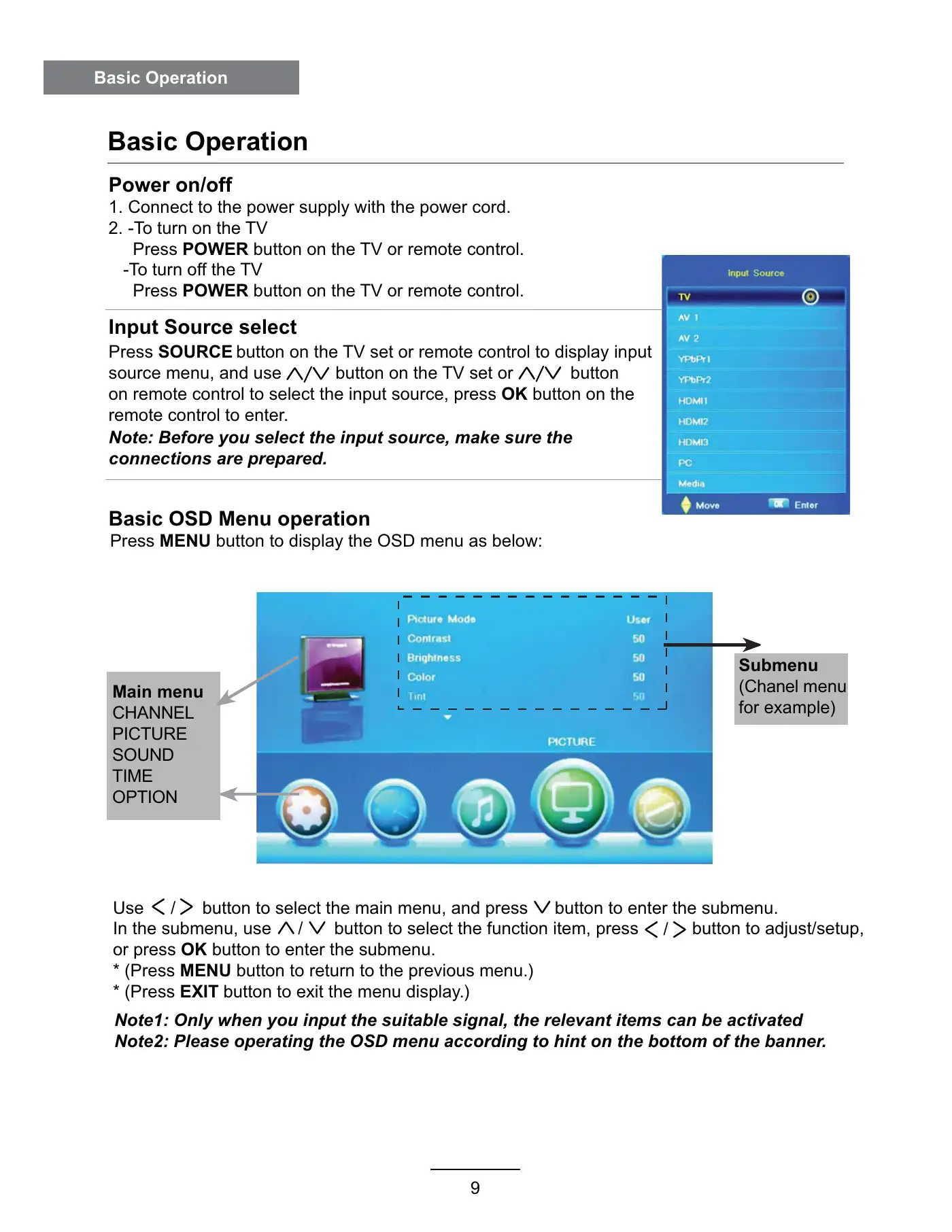 Haier LE46D10F User Manual Manual pdf 12 page image
