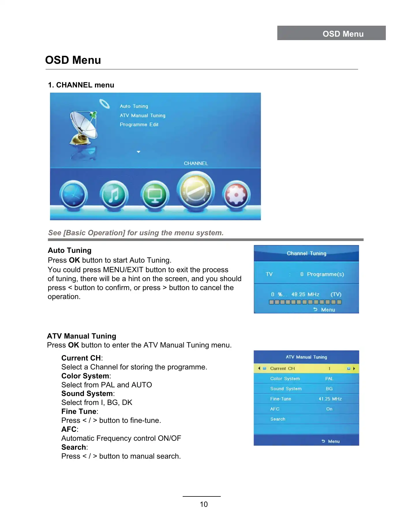 Haier LE46D10F User Manual Manual pdf 13 page image
