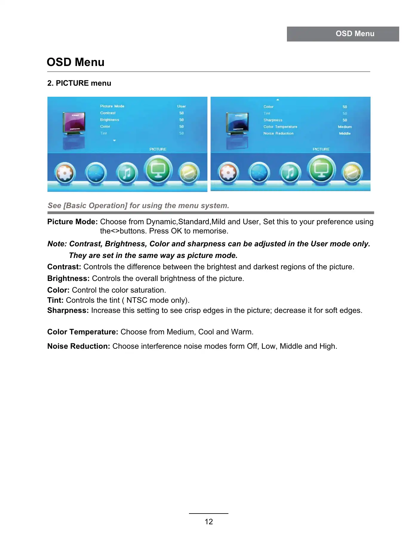 Haier LE46D10F User Manual Manual pdf 15 page image