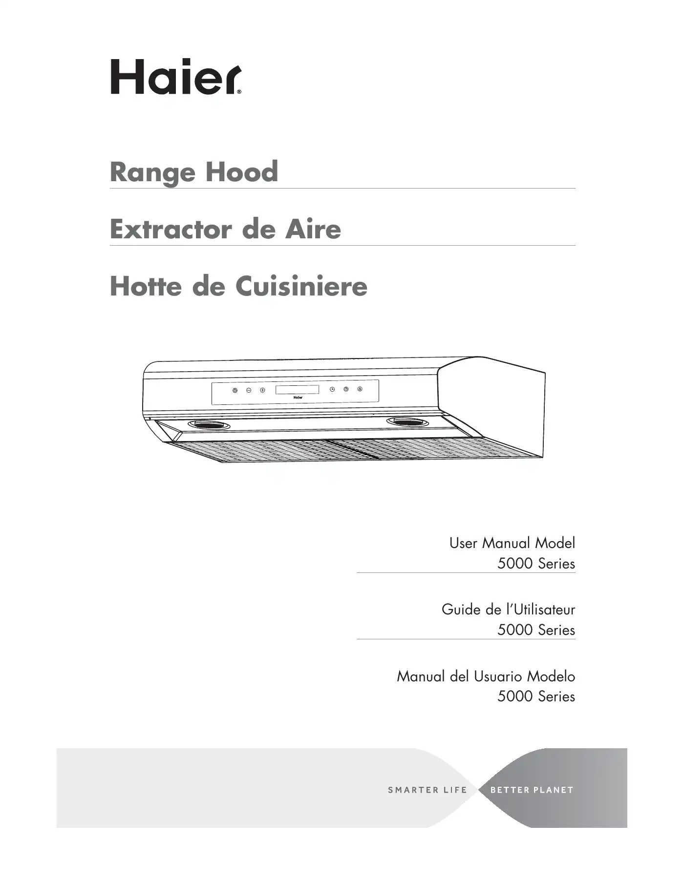Haier 5000 Series User Manual Manual pdf 1 page image