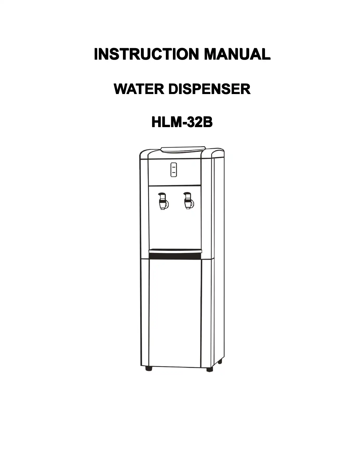 Haier HLM-32B Instruction Manual Manual pdf 1 page image