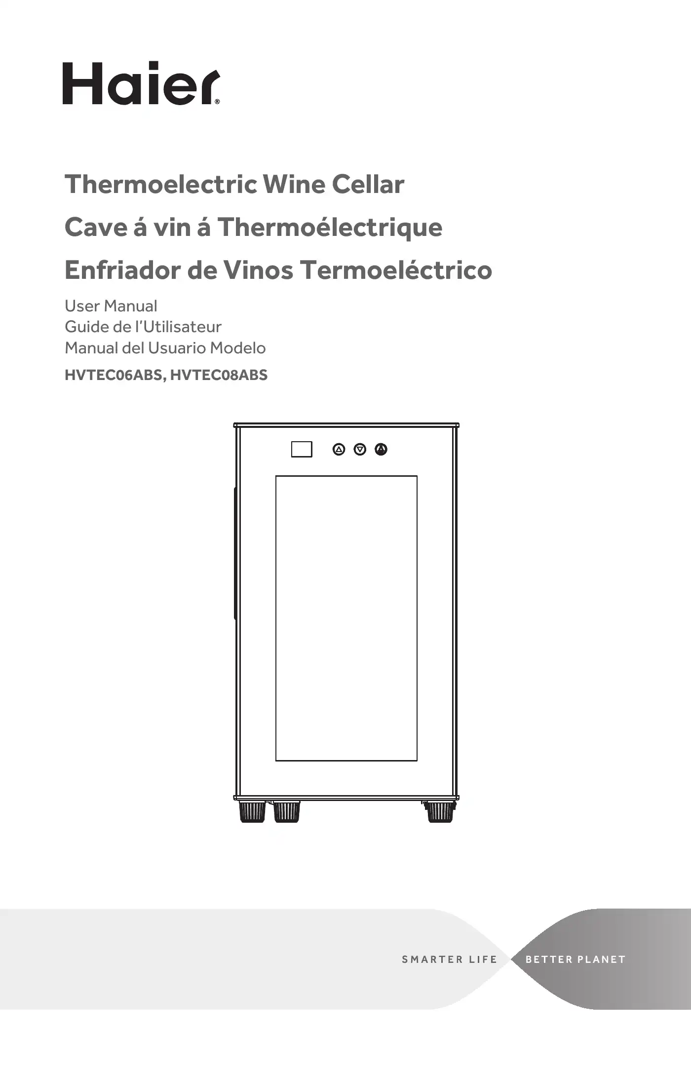 Haier HVTEC06ABS User Manual Manual pdf 1 page image