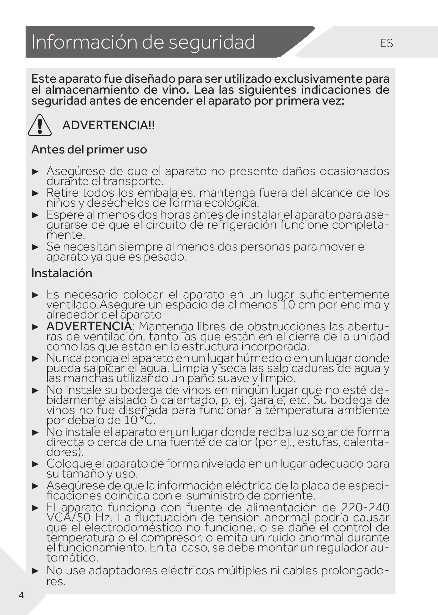 Haier WS105GA User Manual Manual pdf 122 page image