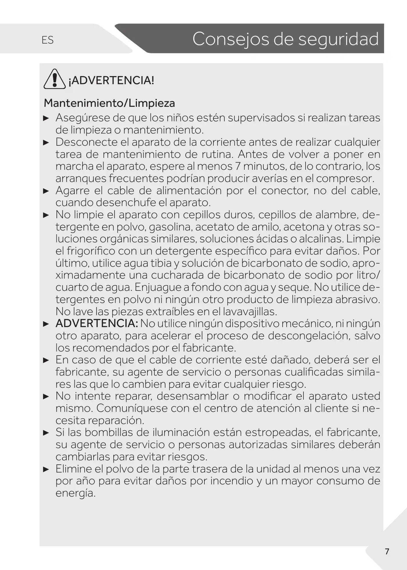 Haier WS105GA User Manual Manual pdf 125 page image