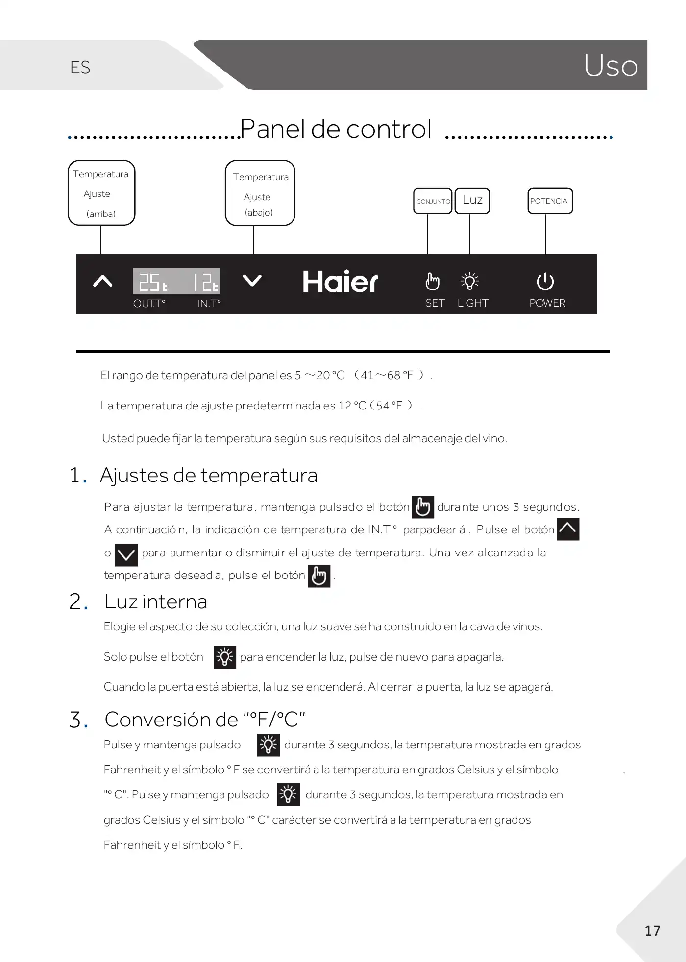 Haier WS105GA User Manual Manual pdf 135 page image
