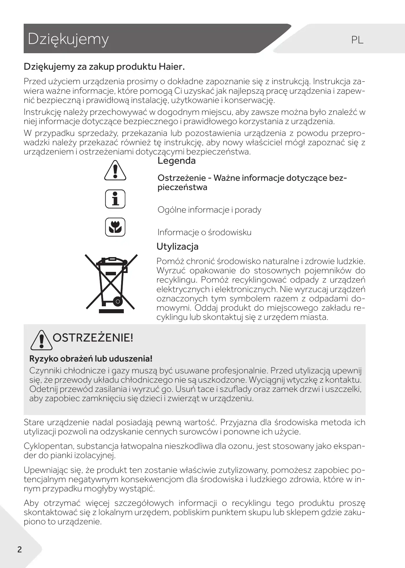 Haier WS105GA User Manual Manual pdf 148 page image