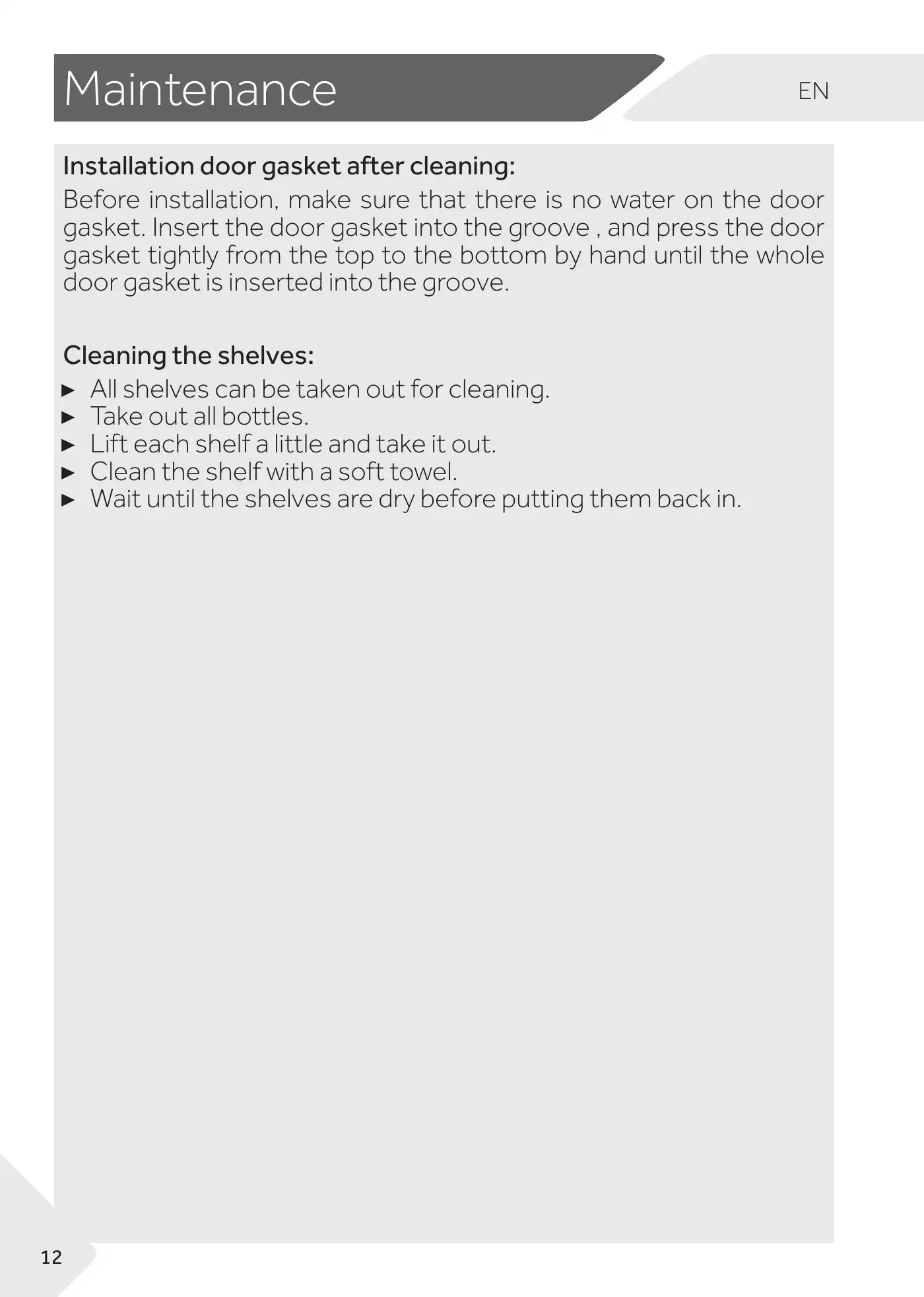 Haier WS105GA User Manual Manual pdf 16 page image