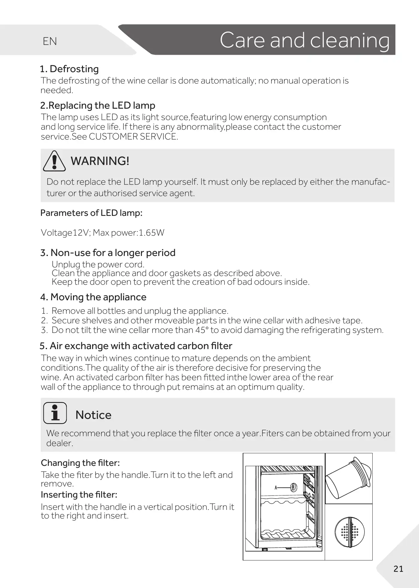Haier WS105GA User Manual Manual pdf 25 page image