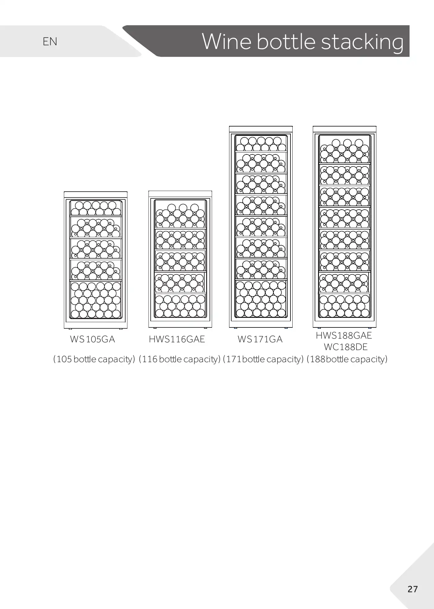 Haier WS105GA User Manual Manual pdf 31 page image