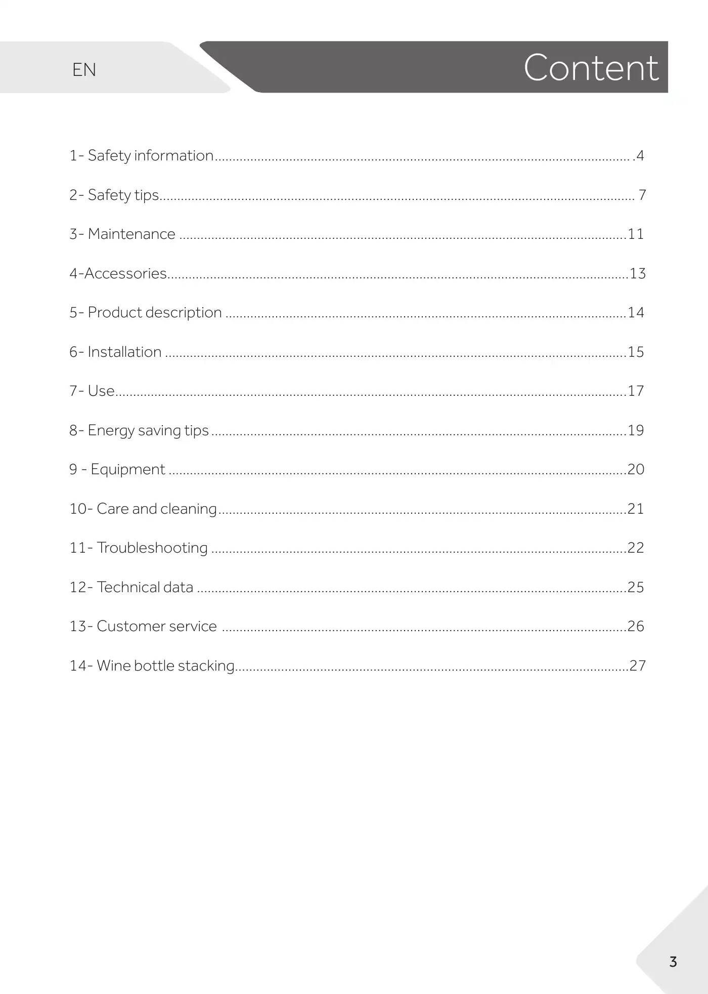 Haier WS105GA User Manual Manual pdf 7 page image