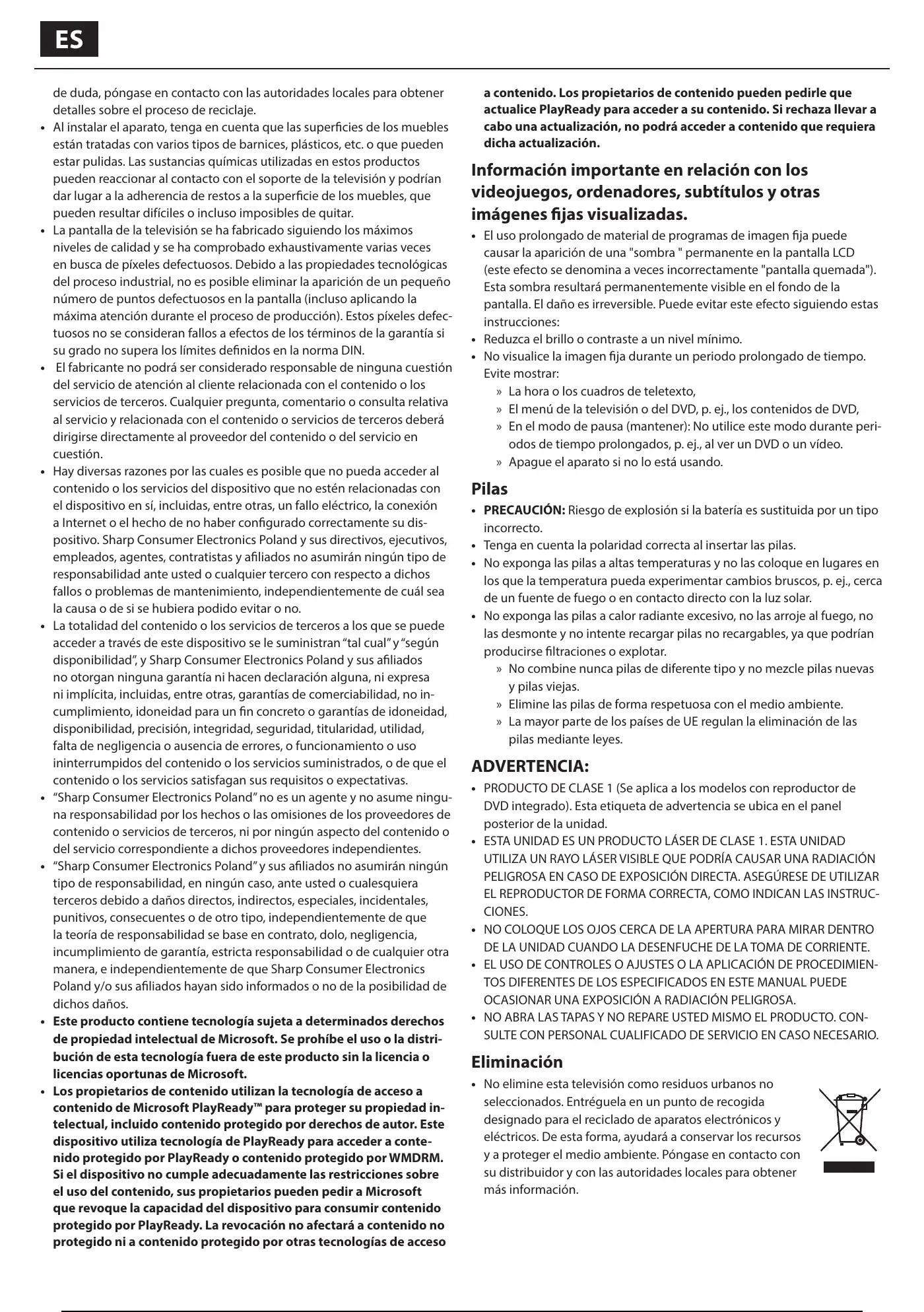 Sharp 32BC5 Quick Start Manual Manual pdf 21 page image