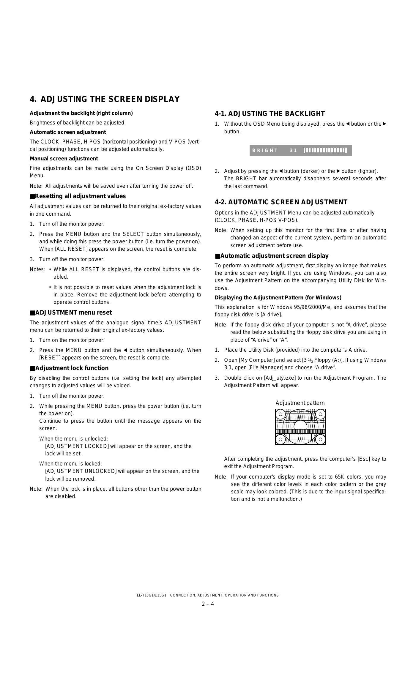 Sharp LL-T15G1 Service Manual Manual pdf 9 page image