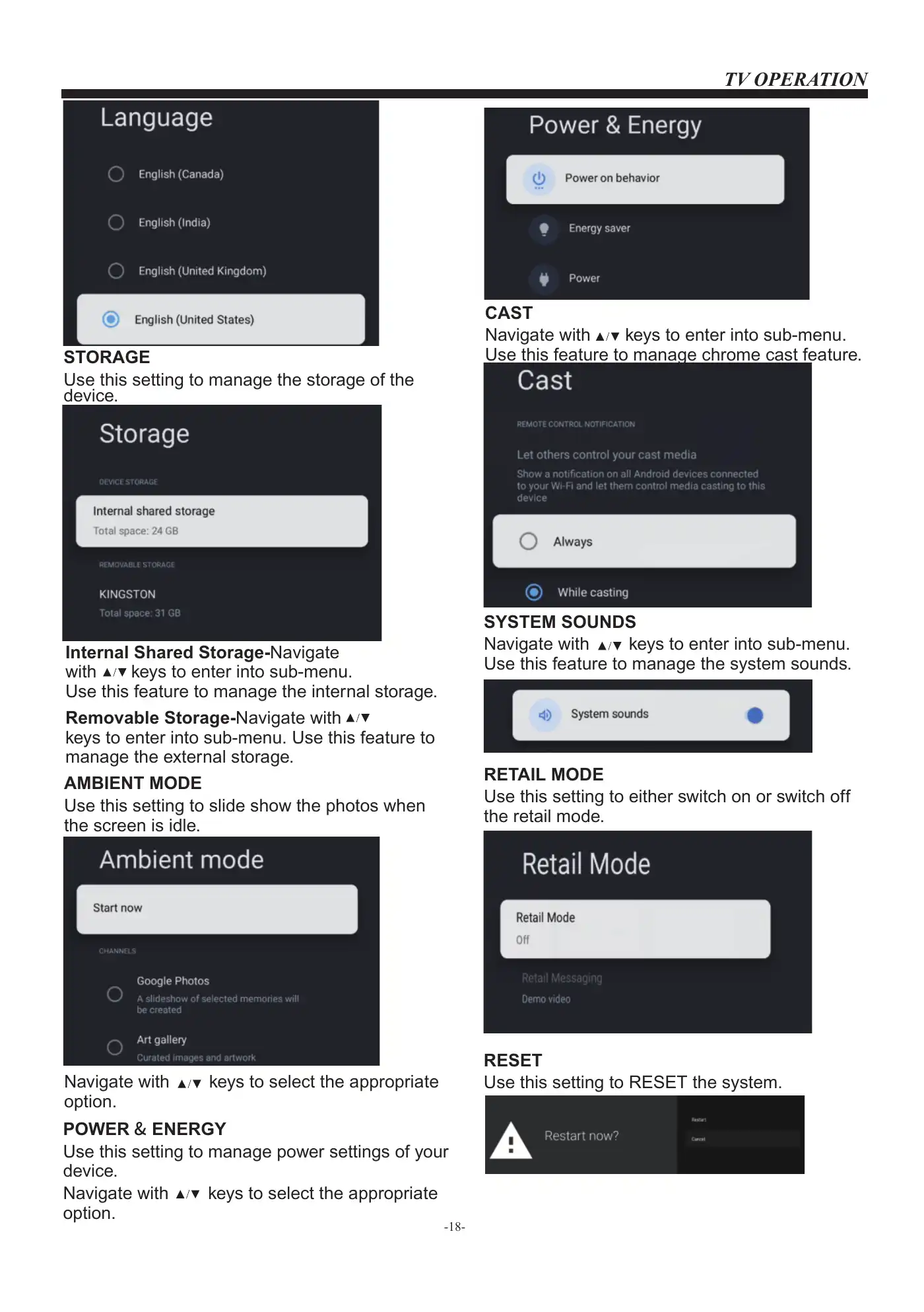 Haier H55S90EU Owner's Manual Manual pdf 19 page image