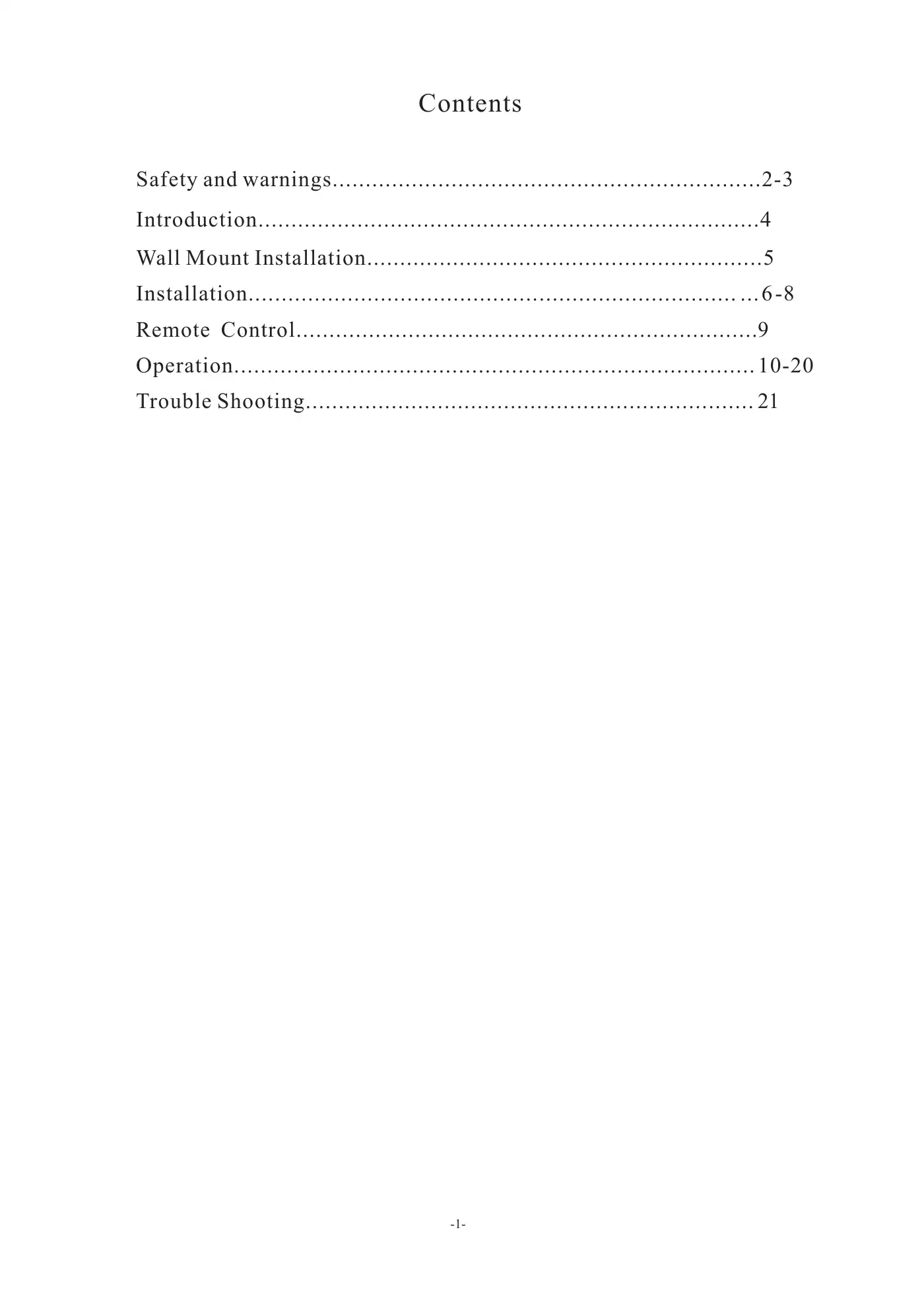 Haier H55S90EU Owner's Manual Manual pdf 2 page image