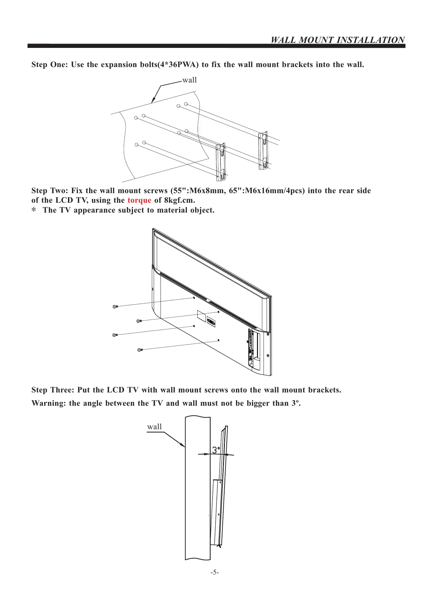 Haier H55S90EU Owner's Manual Manual pdf 6 page image