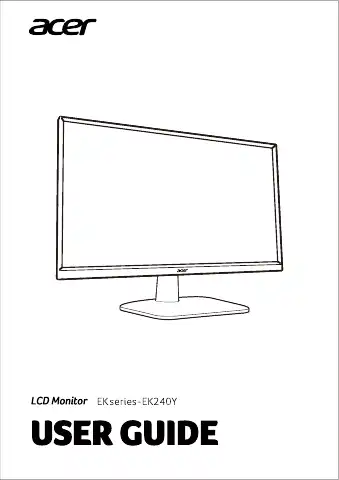 Acer EK Series User Manual first page preview