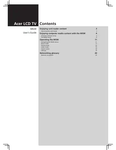 Acer AT3705 User Manual first page preview