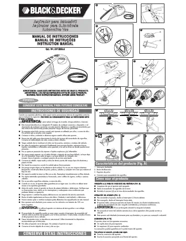 Black & Decker 187895-01 Instruction Manual first page preview