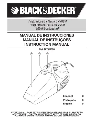 Black & Decker 188214-00 Instruction Manual first page preview