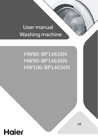 Haier 636 Series User Manual first page preview