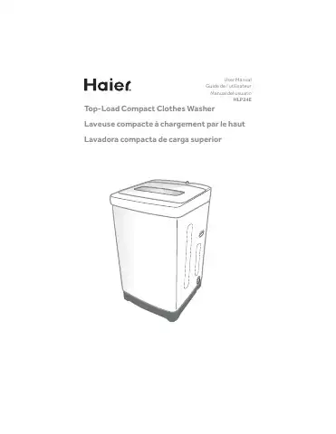 Haier HLP24E User Manual first page preview