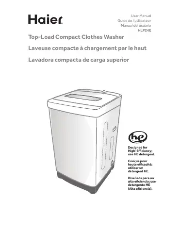 Haier HLP24E User Manual first page preview