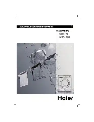 Haier HMS1260TVE User Manual first page preview
