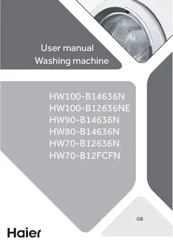 Haier HW100-B14636N User Manual first page preview