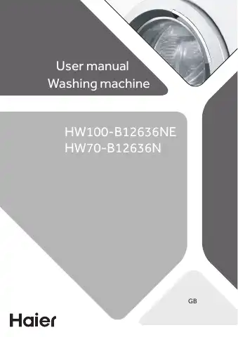 Haier HW100-B12636NE User Manual first page preview
