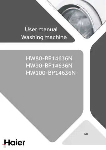Haier HW80-BP14636N User Manual first page preview
