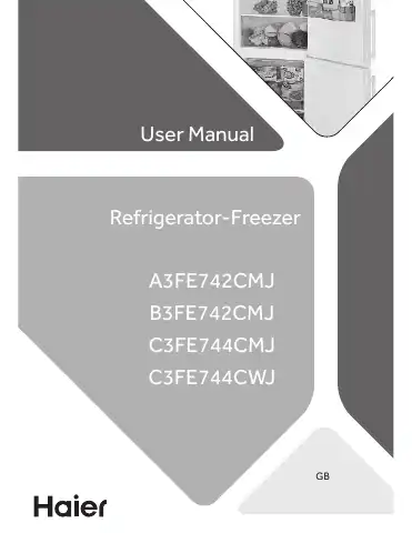 Haier A3FE742CMJ User Manual first page preview