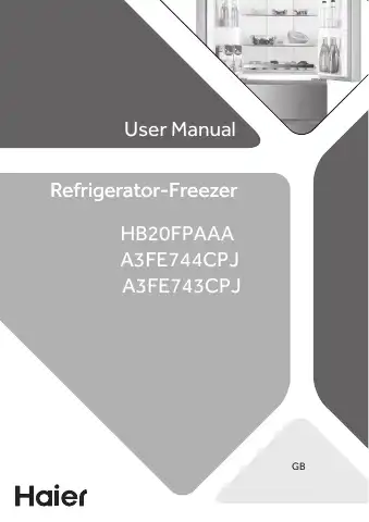 Haier HB20FPAAA User Manual first page preview