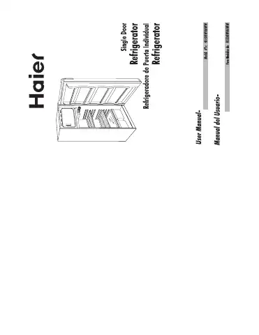 Haier HSE08WNAWW User Manual first page preview