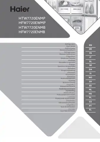 Haier FD 70 7 Series User Manual first page preview
