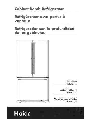 Haier H21BFC45N User Manual first page preview
