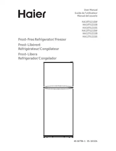 Haier HA10TG21SW User Manual first page preview